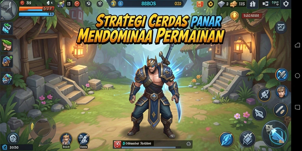 Tampilan screenshot gameplay strategi 88BOS yang menegangkan.