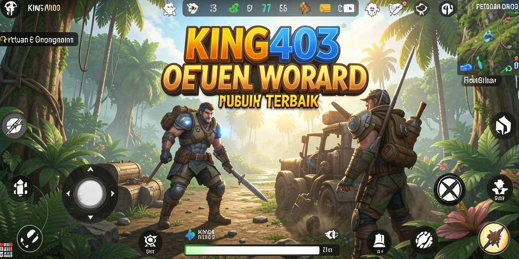 Tampilan menarik dari gameplay KING403 dalam dunia Open World.