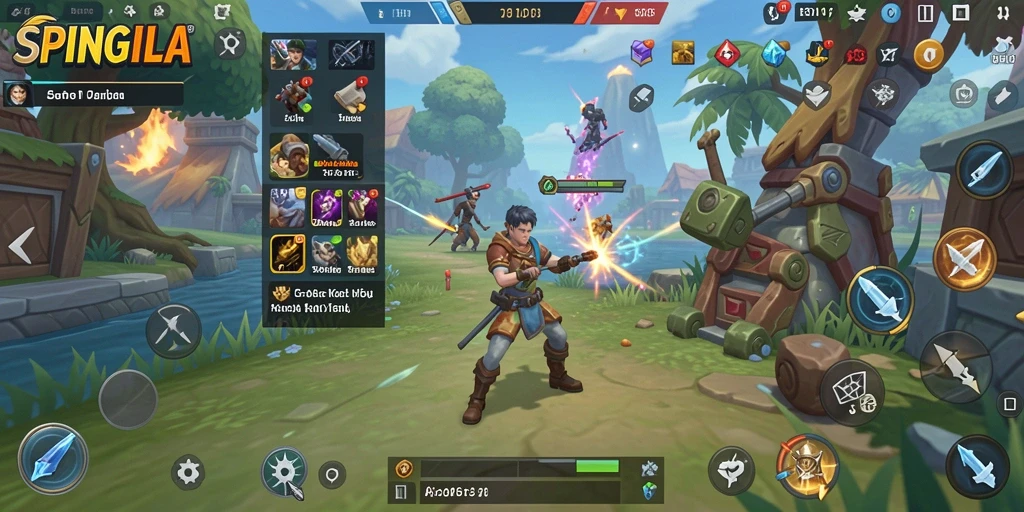 Screenshot SPINGILA menampilkan antarmuka aplikasi Utility yang mudah digunakan.